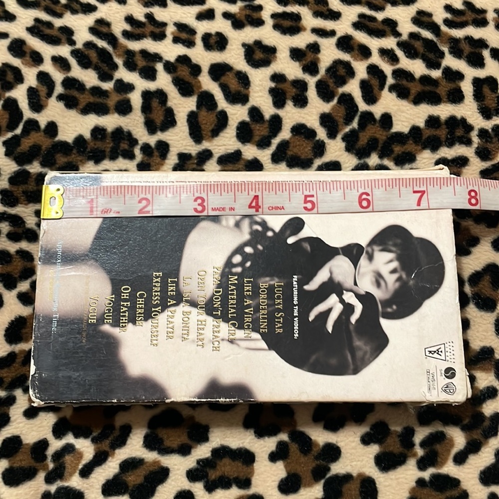 1990 MADONNA The Immaculate Collection ๐ถ VHS Video Collection Music Vintage 90s - Picture 10 of 15